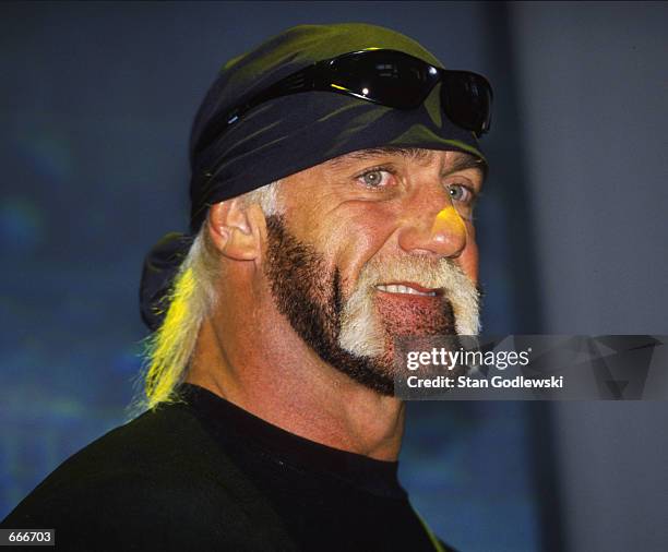 Wrestler Hulk Hogan attends the Licensing International 2000, June 14, 2000 at the Jacob Javits Convention Center in New York City.
