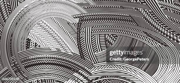 engraved cyberspace background - cyberspace texture stock illustrations