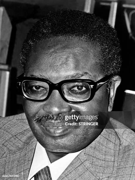 Picture dated on September 11, 1973 of Agostino Neto, President of Angola. António Agostinho Neto served as the first President of Angola , leading...