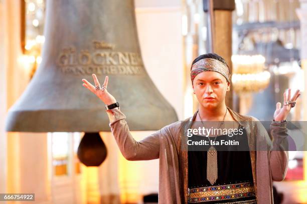 Julian F. M. Stoeckel attends the premiere of the musical 'Der Gloeckner von Notre Dame' on April 9, 2017 in Berlin, Germany.