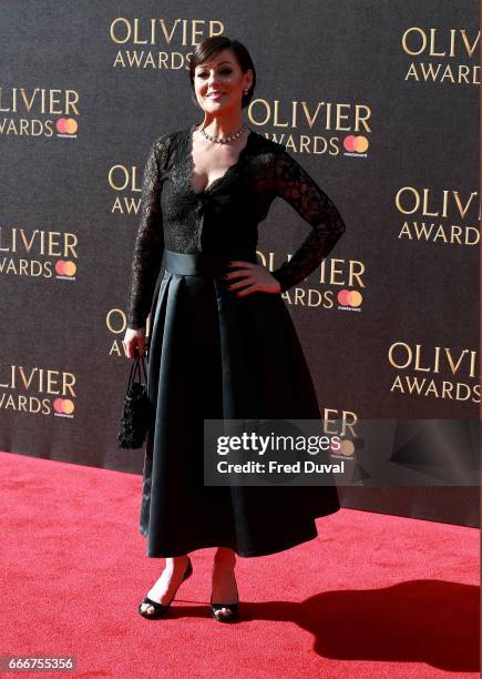 Ruthie Henshall attends The Olivier Awards 2017 at Royal Albert Hall on April 9, 2017 in London, England.