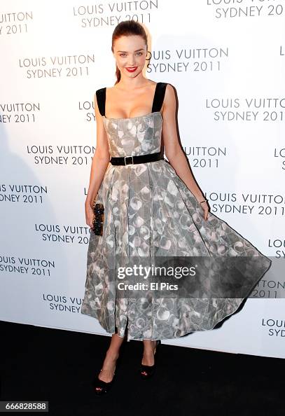 159 Louis Vuitton Maison Australia Red Carpet After Party Stock