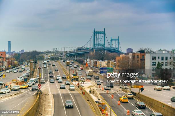 grand central parkway - astoria queens stock pictures, royalty-free photos & images