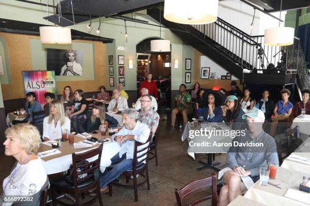 Guests attend 'LGBTQ & Black Identities in Media' panel discussion during the 2017 Sarasota Film Festival on April 9, 2017 in Sarasota, Florida.