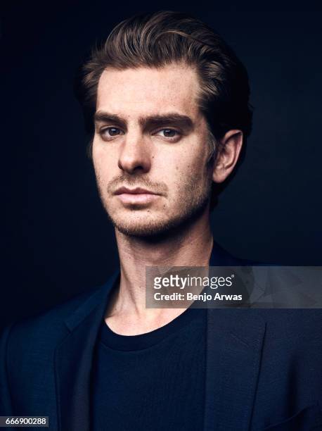 Actor Andrew Garfield is photographed for The Wrap on December 1, 2016 in Los Angeles, California.