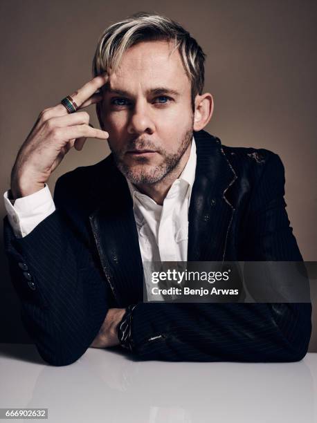 Actor Dominic Monaghan is photographed for The Wrap on February 17, 2017 in Los Angeles, California.