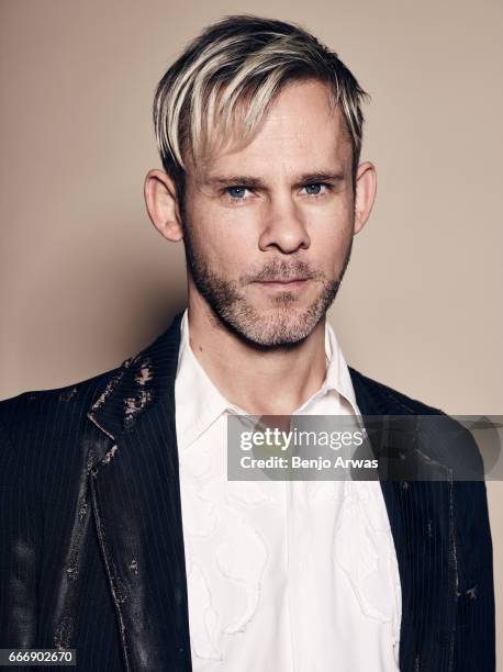 Actor Dominic Monaghan is photographed for The Wrap on February 17, 2017 in Los Angeles, California.
