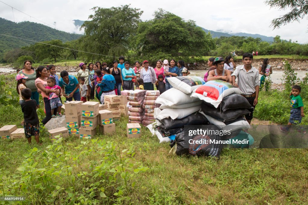 Peruvian Air Force Distributes Supplies to Affected Population in Piura