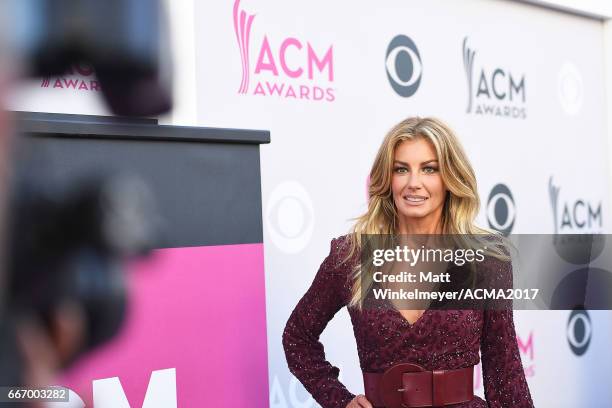 Singer Faith Hill attends the 52nd Academy Of Country Music Awards at T-Mobile Arena on April 2, 2017 in Las Vegas, Nevada.