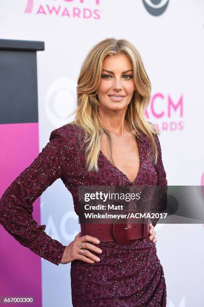 Singer Faith Hill attends the 52nd Academy Of Country Music Awards at T-Mobile Arena on April 2, 2017 in Las Vegas, Nevada.