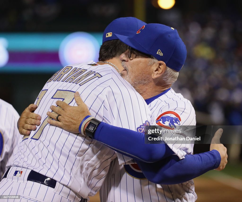 Los Angeles Dodgers v Chicago Cubs