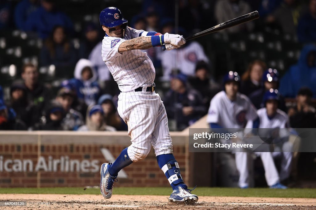 Los Angeles Dodgers v Chicago Cubs