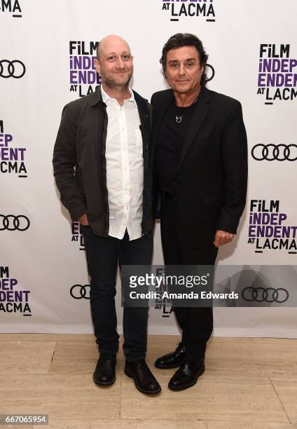 Producer and showrunner Michael Green and actor Ian McShane attend the Film Independent at LACMA special screening and Q&A of "American Gods" at the...