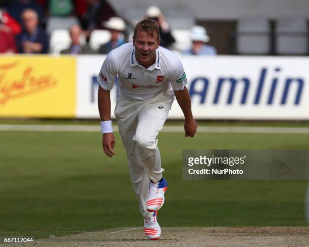 Essex's Neil Wagner during Specsavers County Championship - Diviision One match between Essex CCC and Lancashire CCC at The Cloudfm County Ground...