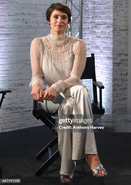 Gemma Arterton during a Build LDN live interview at AOL London on April 11, 2017 in London, England.