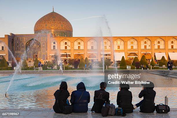 iran, central iran, exterior - mesquita emam - fotografias e filmes do acervo