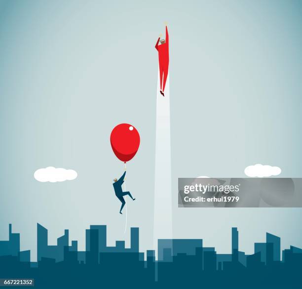 strategy - compare contrast stock illustrations