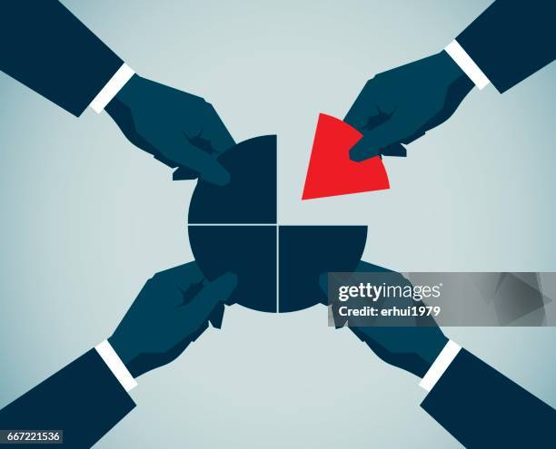 cooperation - relationship difficulties stock illustrations