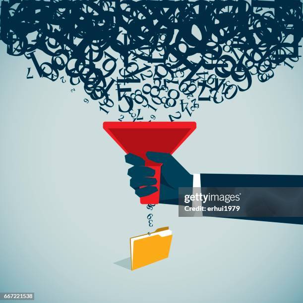 separating funnel - collection stock illustrations