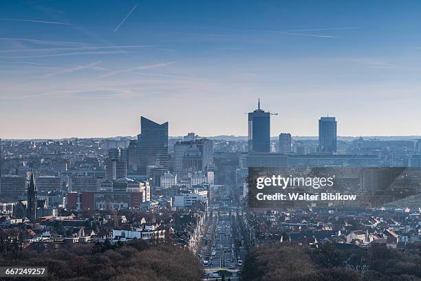 belgium, brussels, exterior - belgium skyline stock pictures, royalty-free photos & images