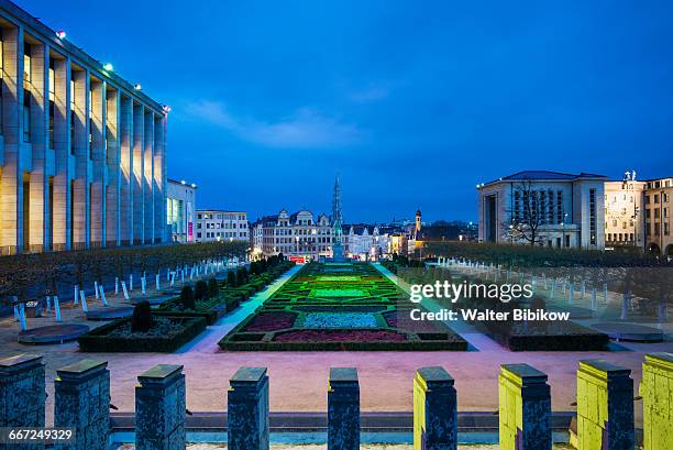 belgium, brussels, exterior - grand place stock-fotos und bilder