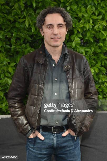 Actor Valerio Aprea attends a photocall for 'Moglie E Marito' on April 11, 2017 in Milan, Italy.
