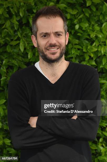 Director Simone Godano attends a photocall for 'Moglie E Marito' on April 11, 2017 in Milan, Italy.