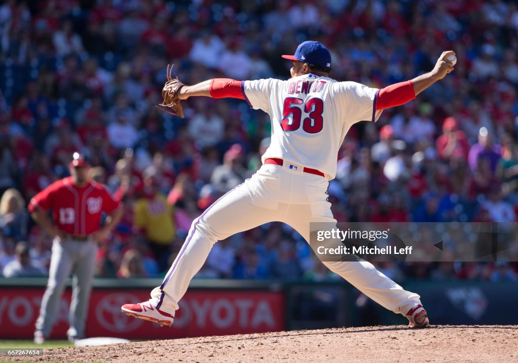 Washington Nationals v Philadelphia Phillies