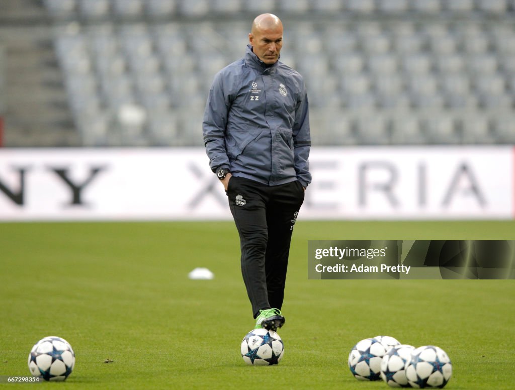 Real Madrid CF - Training & Press Conference