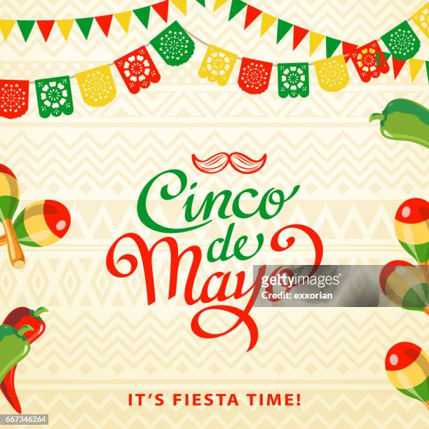 illustrazioni stock, clip art, cartoni animati e icone di tendenza di cinco de mayo fiesta - mariachi