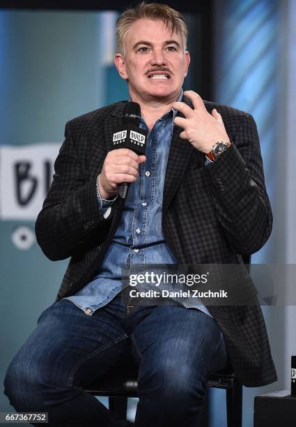 Douglas Sills attends the Build Series to discuss the broadway show 'War Paint' at Build Studio on April 11, 2017 in New York City.