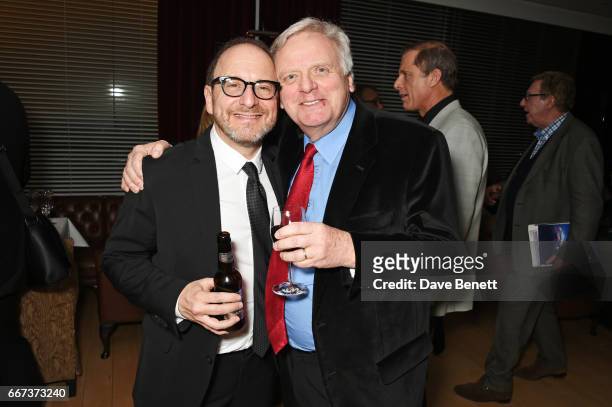 Director Lonny Price and producer Michael Grade attend the press night after party for the English National Opera's production of Rodgers &...