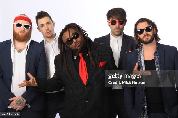 Skindred, studio portrait, 13th June 2011.