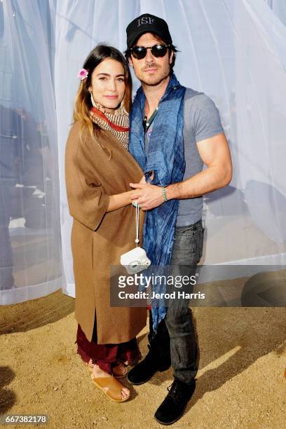 Nikki Reed and Ian Somerhalder attend the 2017 PTTOW! Summit: Love & Courage at Terranea Resort on April 11, 2017 in Rancho Palos Verdes, California.