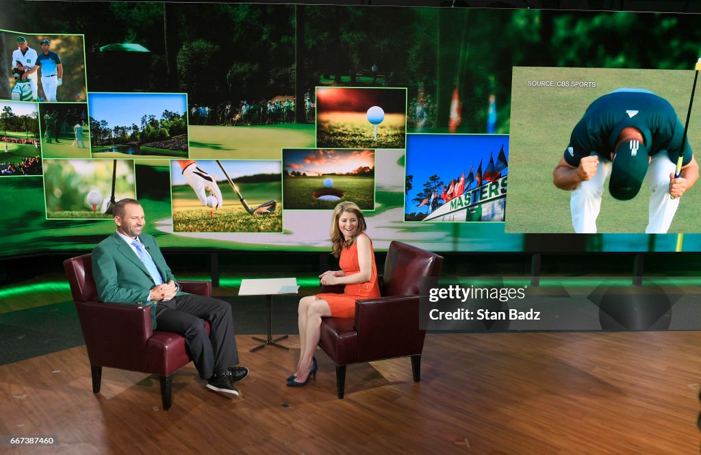Master's winner NYC media tour