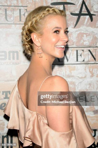 Actress Sabina Gadecki attends day one of TAO, Beauty + Essex, Avenue + Luchini LA Grand Opening on March 16, 2017 in Los Angeles, California.