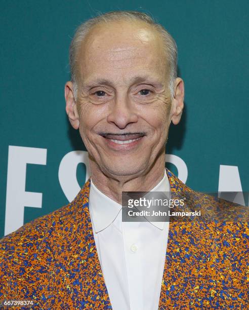 John Waters signs copies of his new book "Make Trouble" at Barnes & Noble Union Square on April 11, 2017 in New York City.