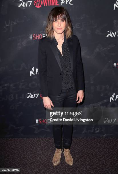 Actress Katherine Moennig attends Showtime's "Ray Donovan" Season 4 FYC event at the DGA Theater on April 11, 2017 in Los Angeles, California.