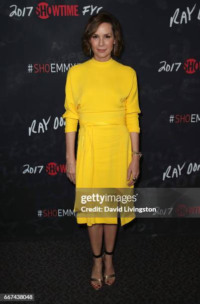 Actress Embeth Davidtz attends Showtime's "Ray Donovan" Season 4 FYC event at the DGA Theater on April 11, 2017 in Los Angeles, California.