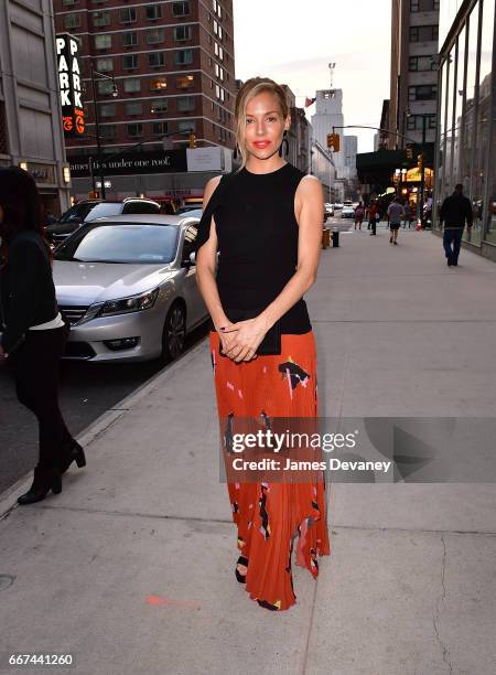 Sienna Miller arrives to "The Lost City of Z" screening at the Robin Williams Center For Media And Entertainment on April 11, 2017 in New York City.