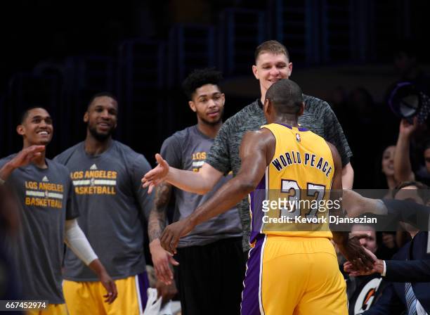 820 Timofey Mozgov Lakers Photos & High Res Pictures - Getty Images