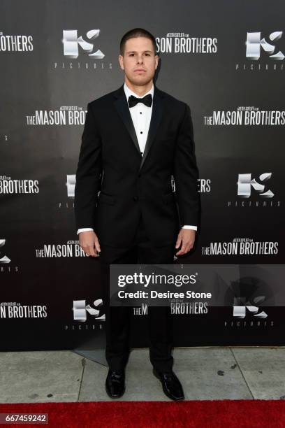 Director Keith Sutliff attends the premiere of "The Mason Brothers" at the Egyptian Theatre on April 11, 2017 in Hollywood, California.