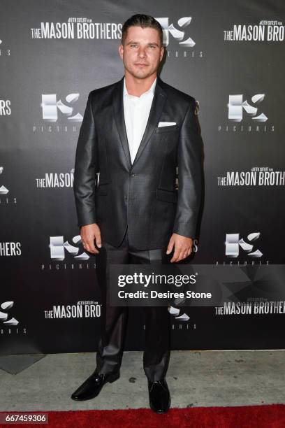 Michael Whelan attends the premiere of "The Mason Brothers" at the Egyptian Theatre on April 11, 2017 in Hollywood, California.