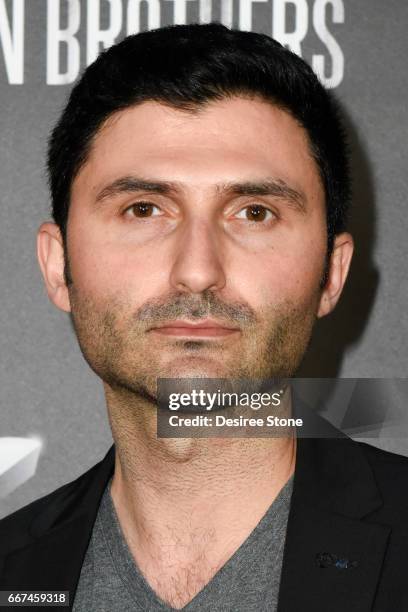 Actor Nazo Bravo the premiere of "The Mason Brothers" at the Egyptian Theatre on April 11, 2017 in Hollywood, California.