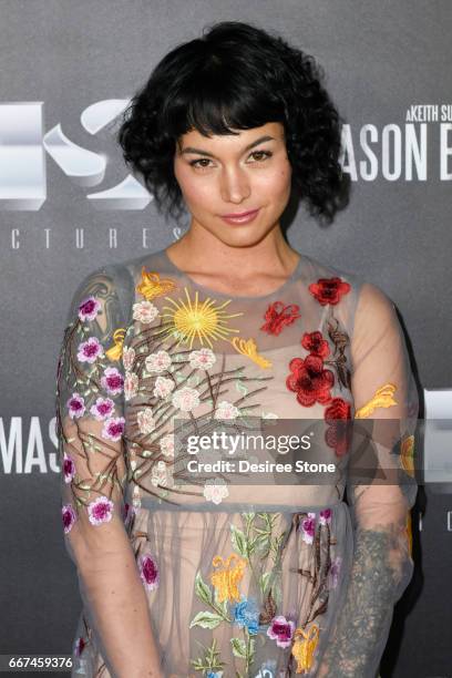 Julia Fae attends the premiere of "The Mason Brothers" at the Egyptian Theatre on April 11, 2017 in Hollywood, California.