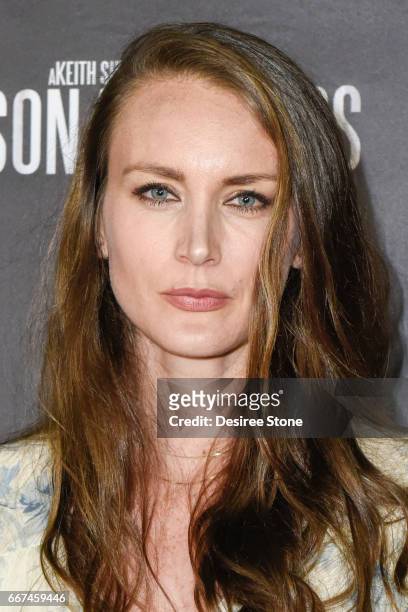 Stefanie Estes the premiere of "The Mason Brothers" at the Egyptian Theatre on April 11, 2017 in Hollywood, California.