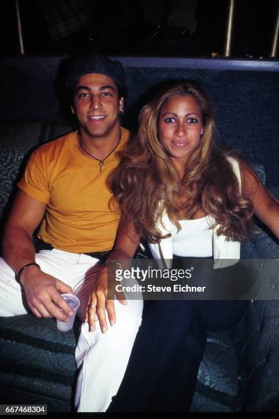 Fast Eddie Mallia and Carol Shaya at Club Expo, New York, New York, February 11, 1995.