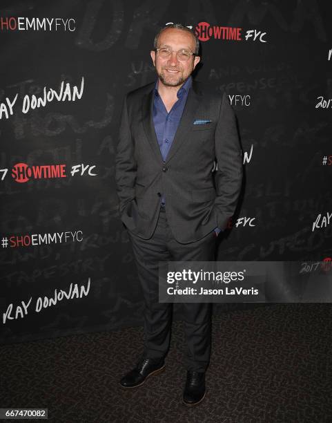 Actress Eddie Marsan attends Showtime's "Ray Donovan" season 4 FYC event at DGA Theater on April 11, 2017 in Los Angeles, California.