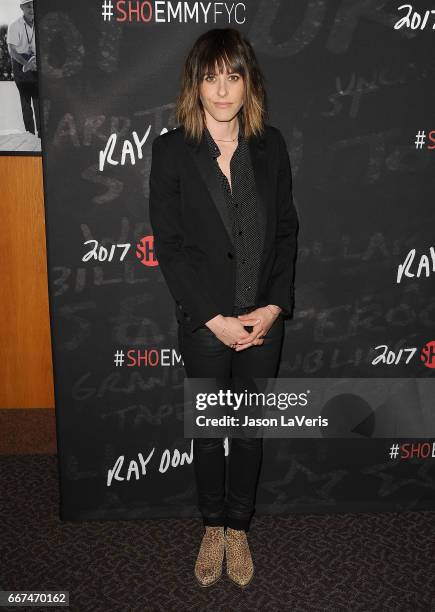 Actress Katherine Moennig attends Showtime's "Ray Donovan" season 4 FYC event at DGA Theater on April 11, 2017 in Los Angeles, California.