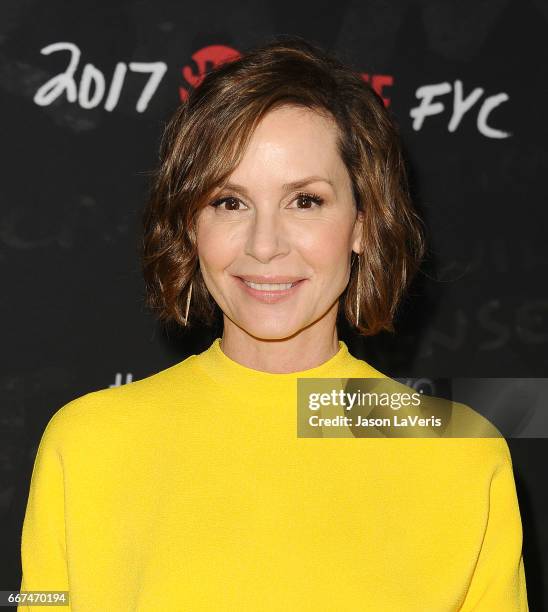 Actress Embeth Davidtz attends Showtime's "Ray Donovan" season 4 FYC event at DGA Theater on April 11, 2017 in Los Angeles, California.